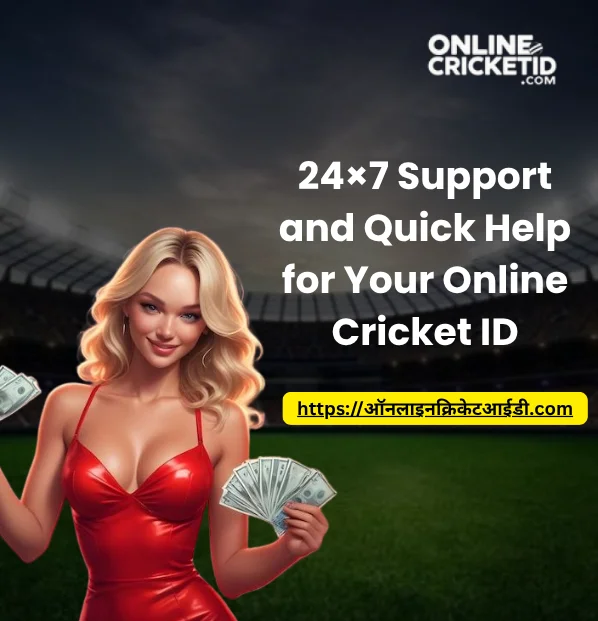 24×7 Support for Online Cricket ID - players artwork